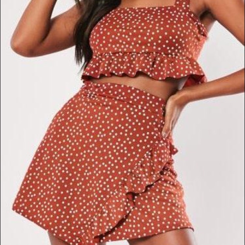 Misguided polka dot set